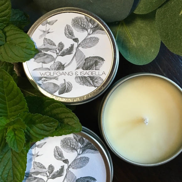 CANNABIS SOY CANDLE TRAVEL TIN WOLFGANG & ISABELLA CANDLES - Picture 13 of 13